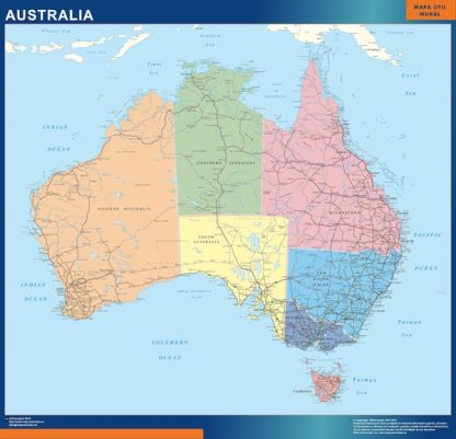 Mapa Australia