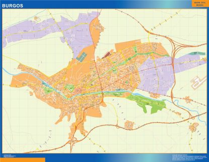 Mapa Burgos callejero