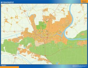 Mapa Bydgoszcz Polonia