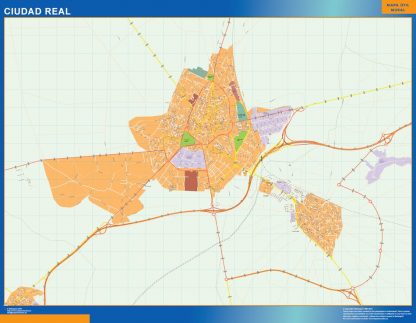 Mapa Ciudad Real callejero