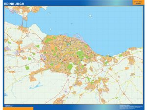 Mapa Edinburgh