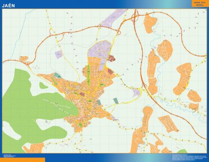 Mapa Jaen callejero