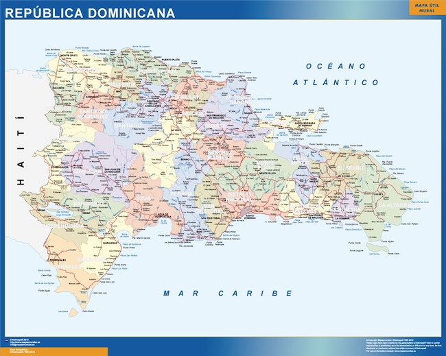 Mapa Republica Dominicana