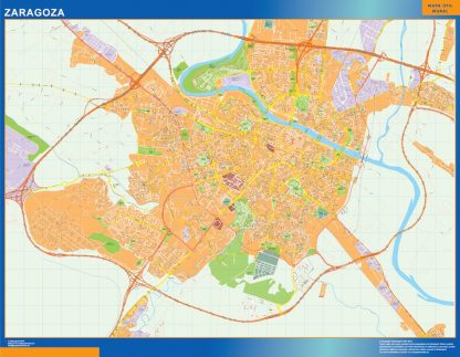 Mapa Zaragoza callejero